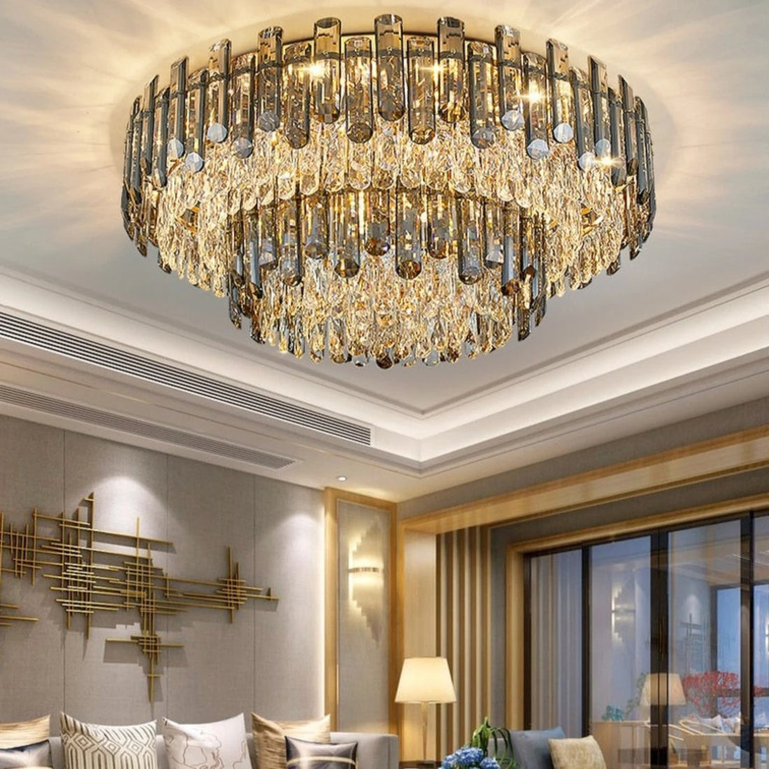 NUAGE FUMÉ CEILING LIGHT