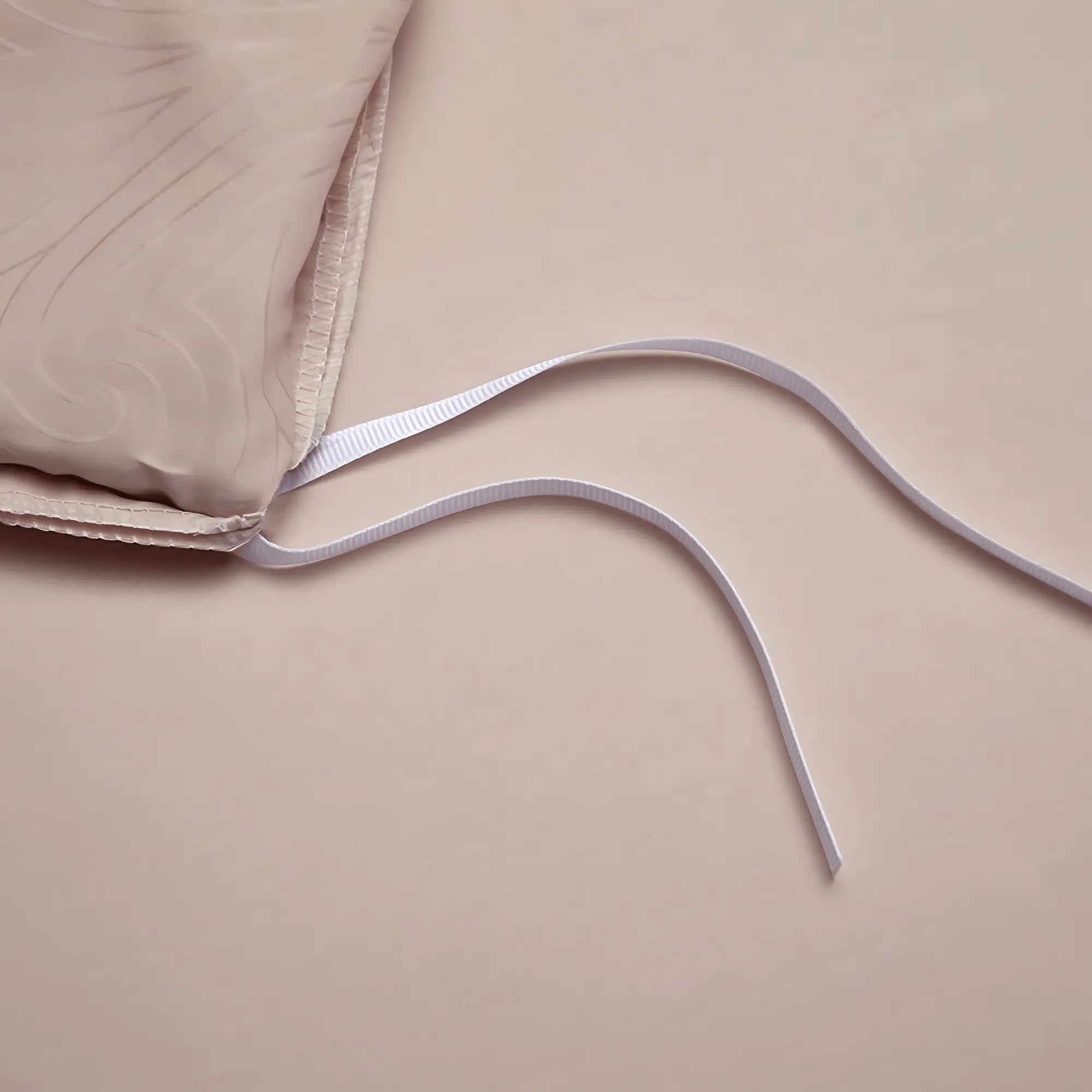 CHAMPAGNE PEARL HARMONY 1400 THREAD COUNT DUVET COVER &amp; SHAMS