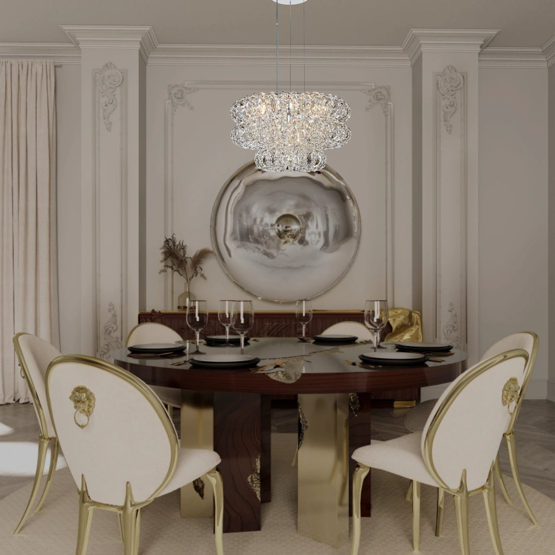 AMULETTE 3 TIER CHANDELIER