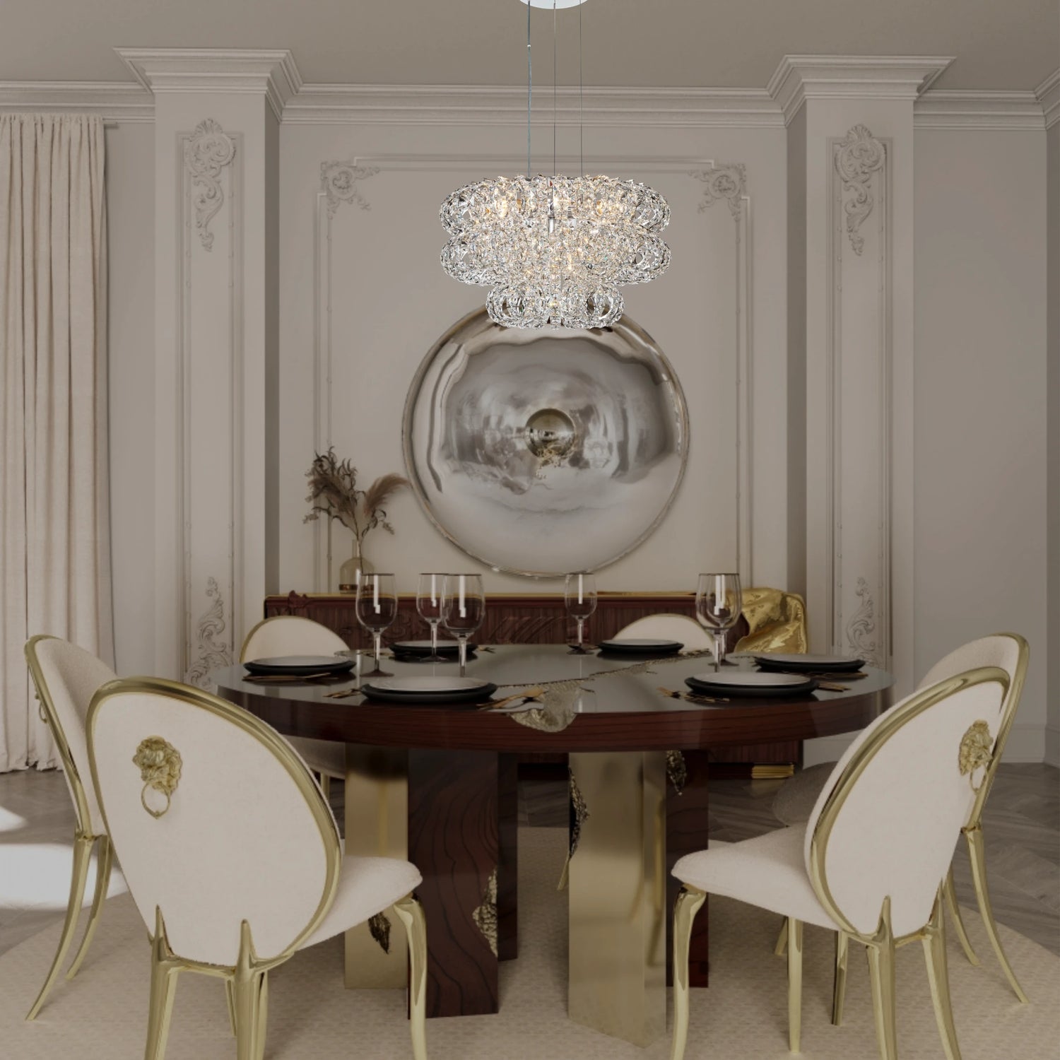 AMULETTE 3 TIER CHANDELIER