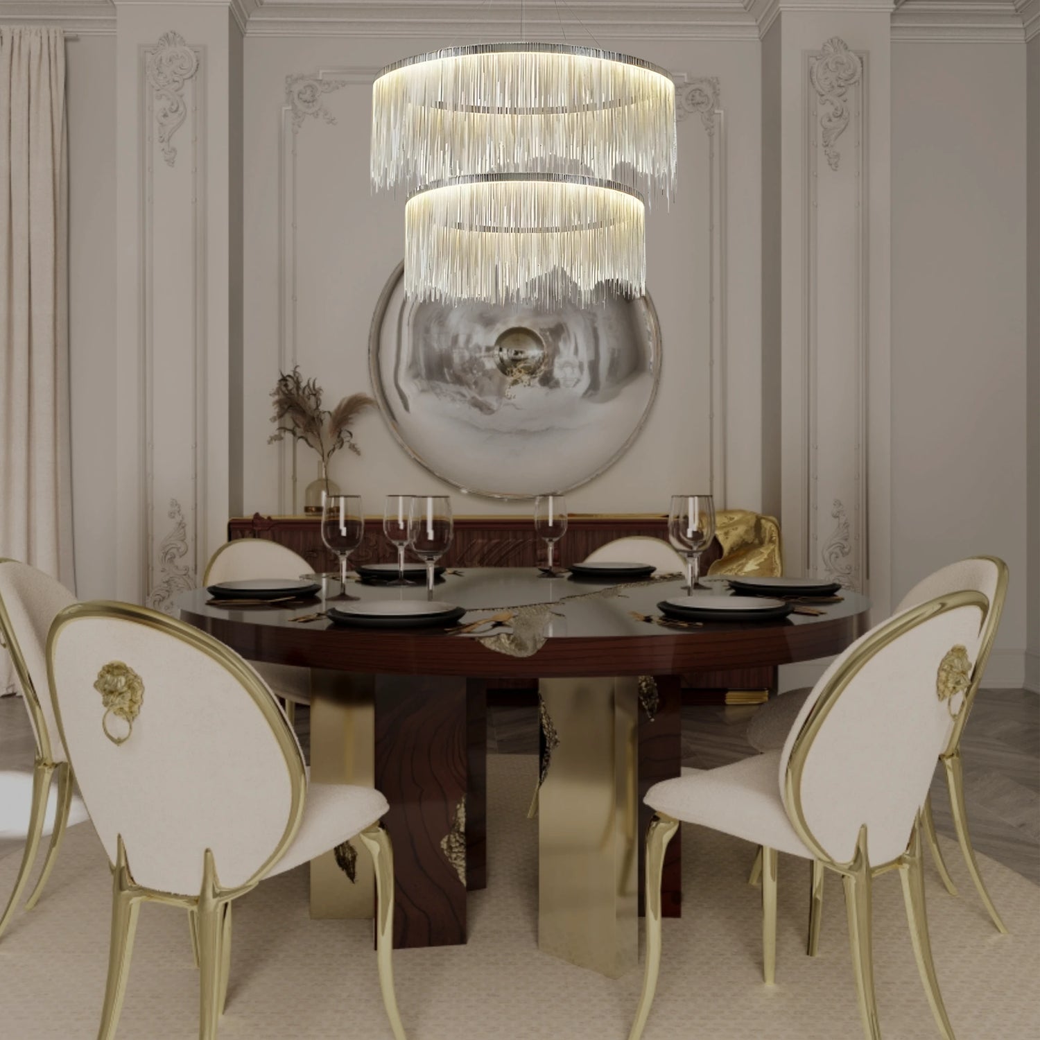 PHOENIX 2 TIER CHANDELIER