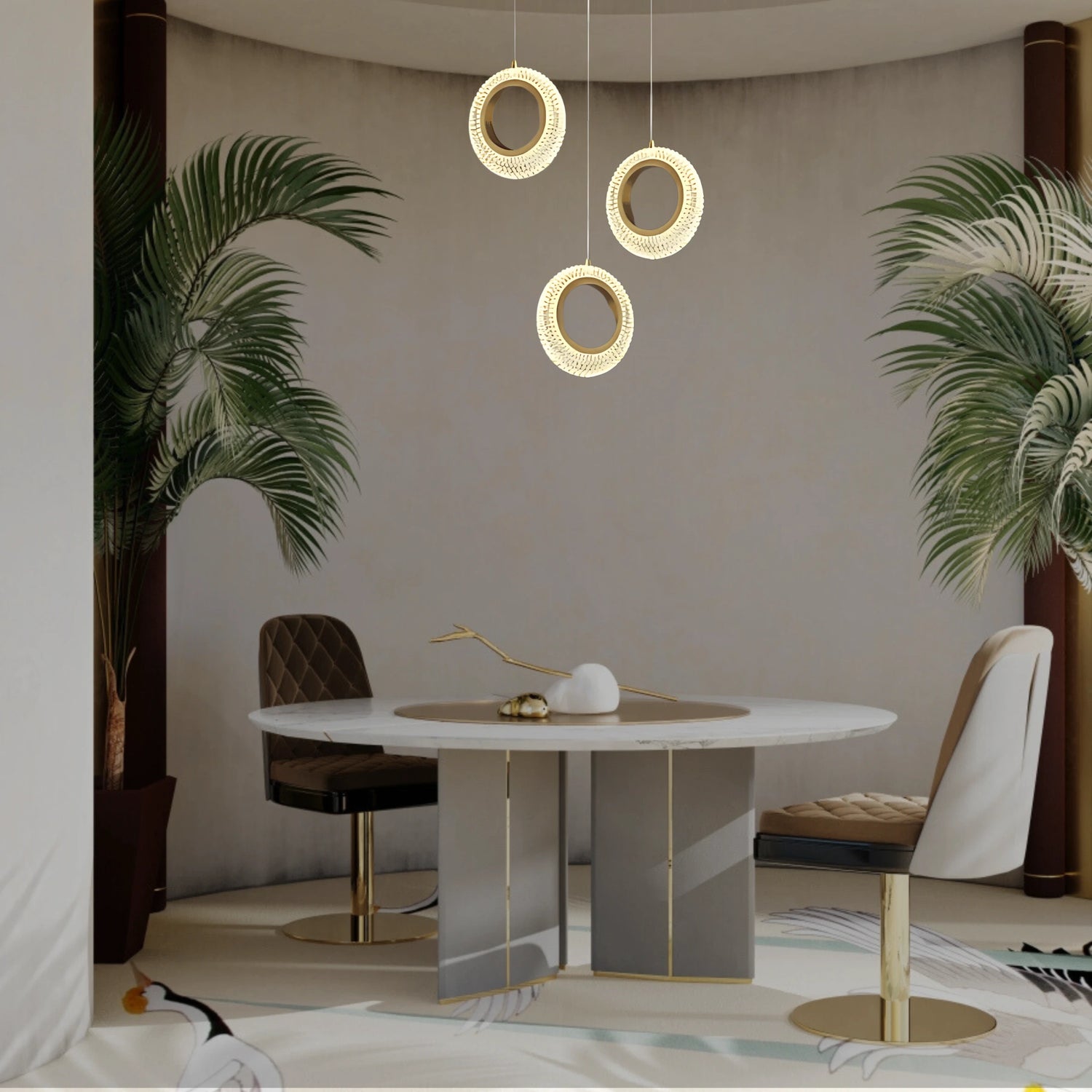 CARESSE ASTRALE 3 TIER CHANDELIER