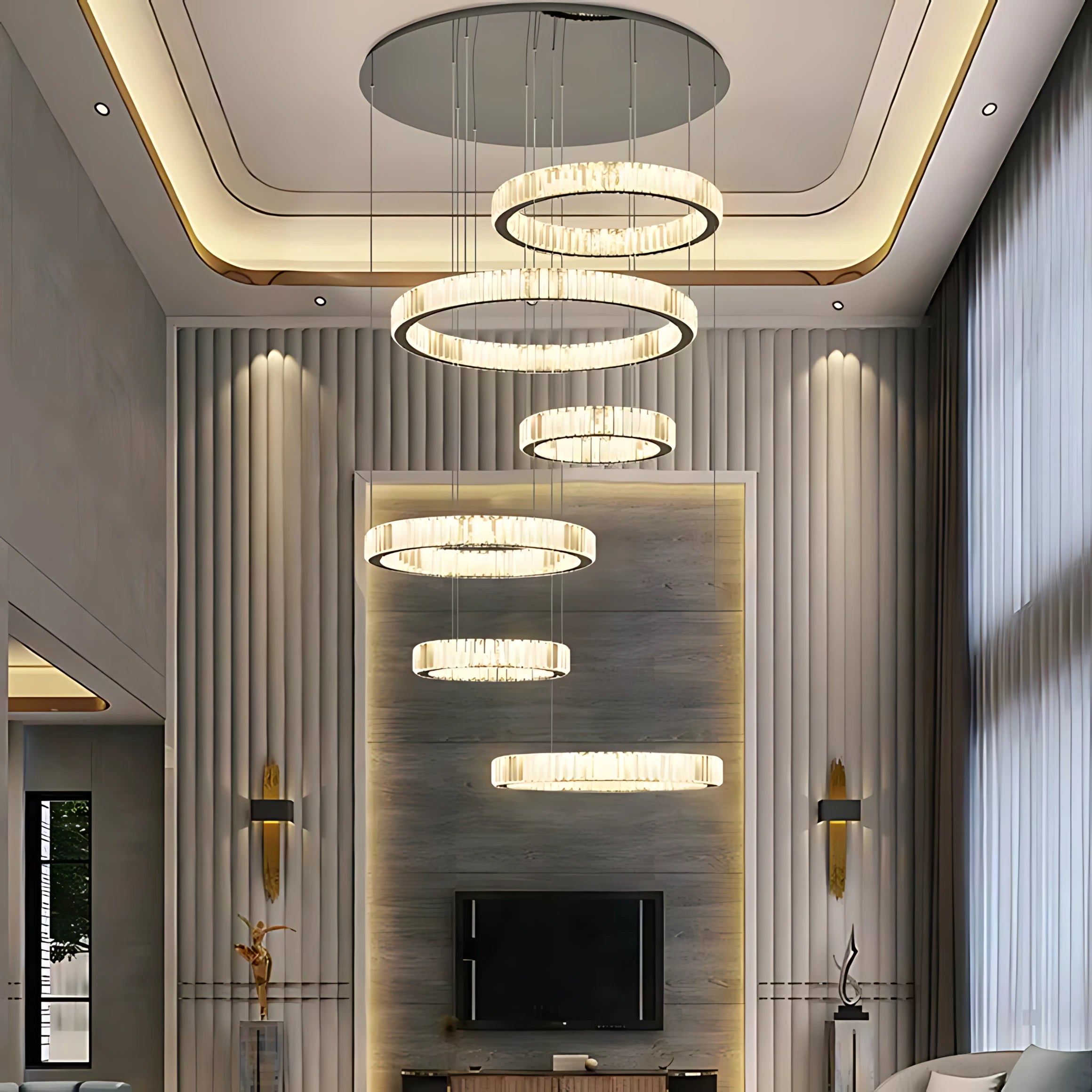 AQUILA STAIRCASE CHANDELIER