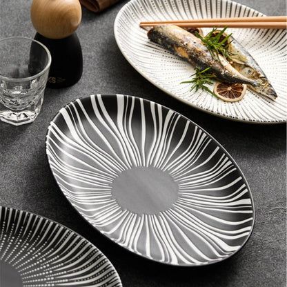 ZAPHIRE OVAL PLATE COLLECTION