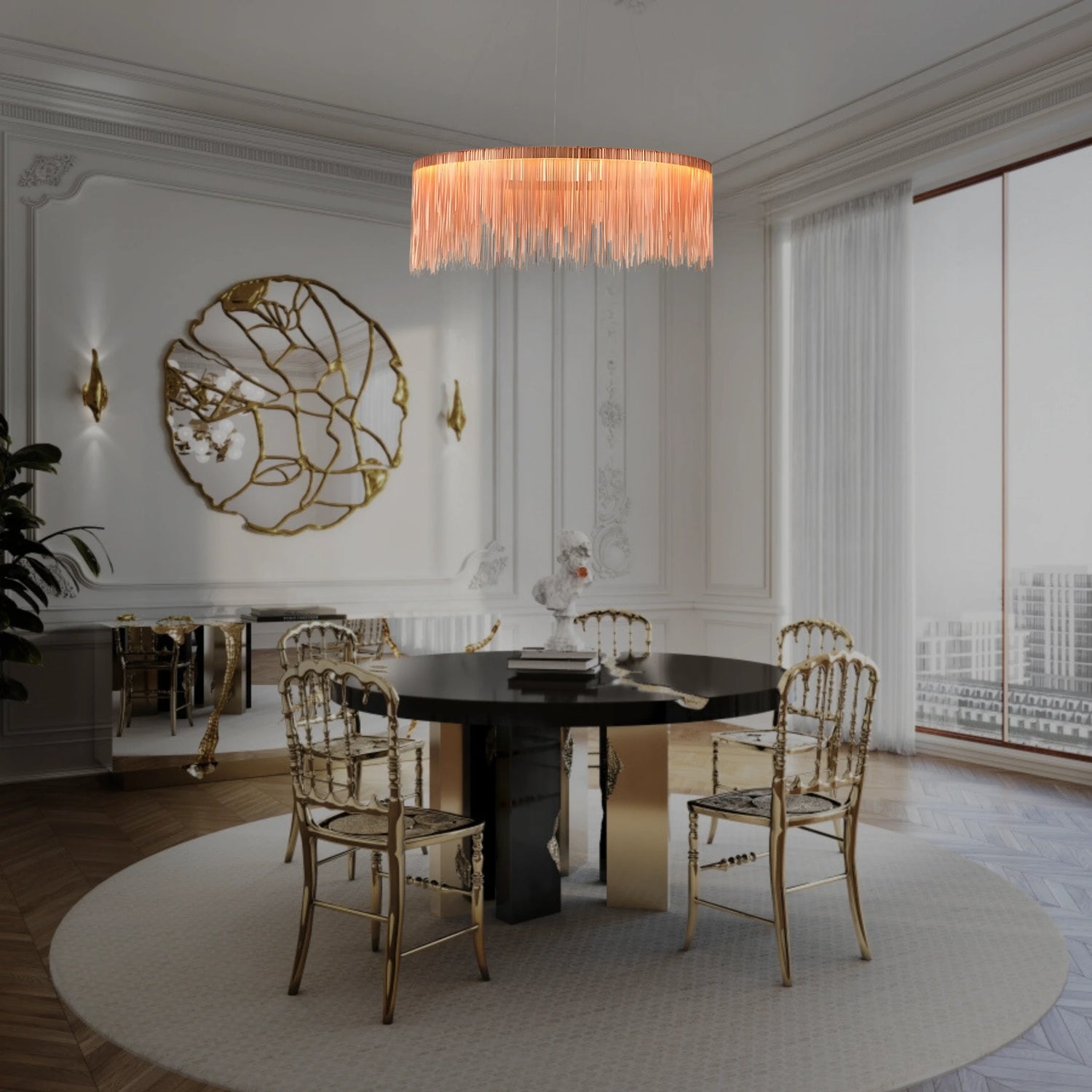 PHOENIX HALO CHANDELIER