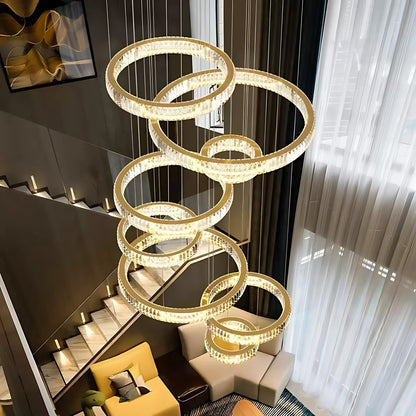 AQUILA STAIRCASE CHANDELIER