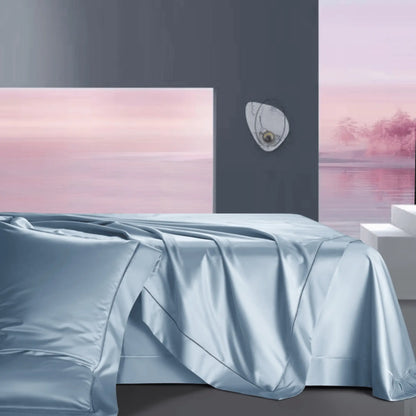 GLACIER TRANQUILITY 2000 THREAD COUNT DUVET COVER &amp; SHAMS