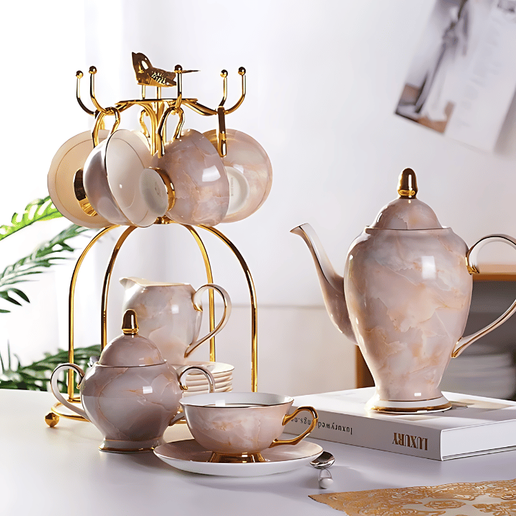 IMPERIAL TEACUP COLLECTION SET