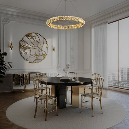 Aurelia Halo Chandelier - Chandeliers