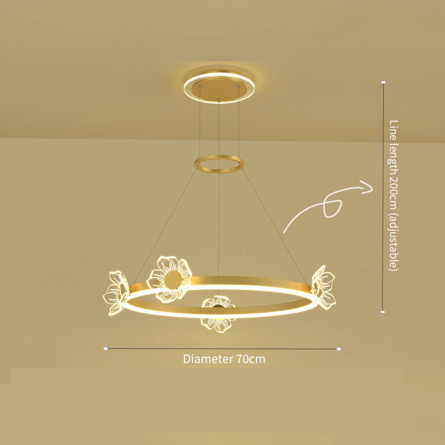 ÉCLAT SUCRÉ DES CIEUX CHANDELIER