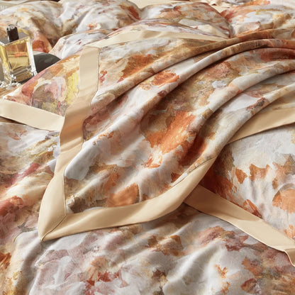 AUTUMN BLOSSOM 1000 THREAD COUNT DUVET COVER &amp; SHAMS