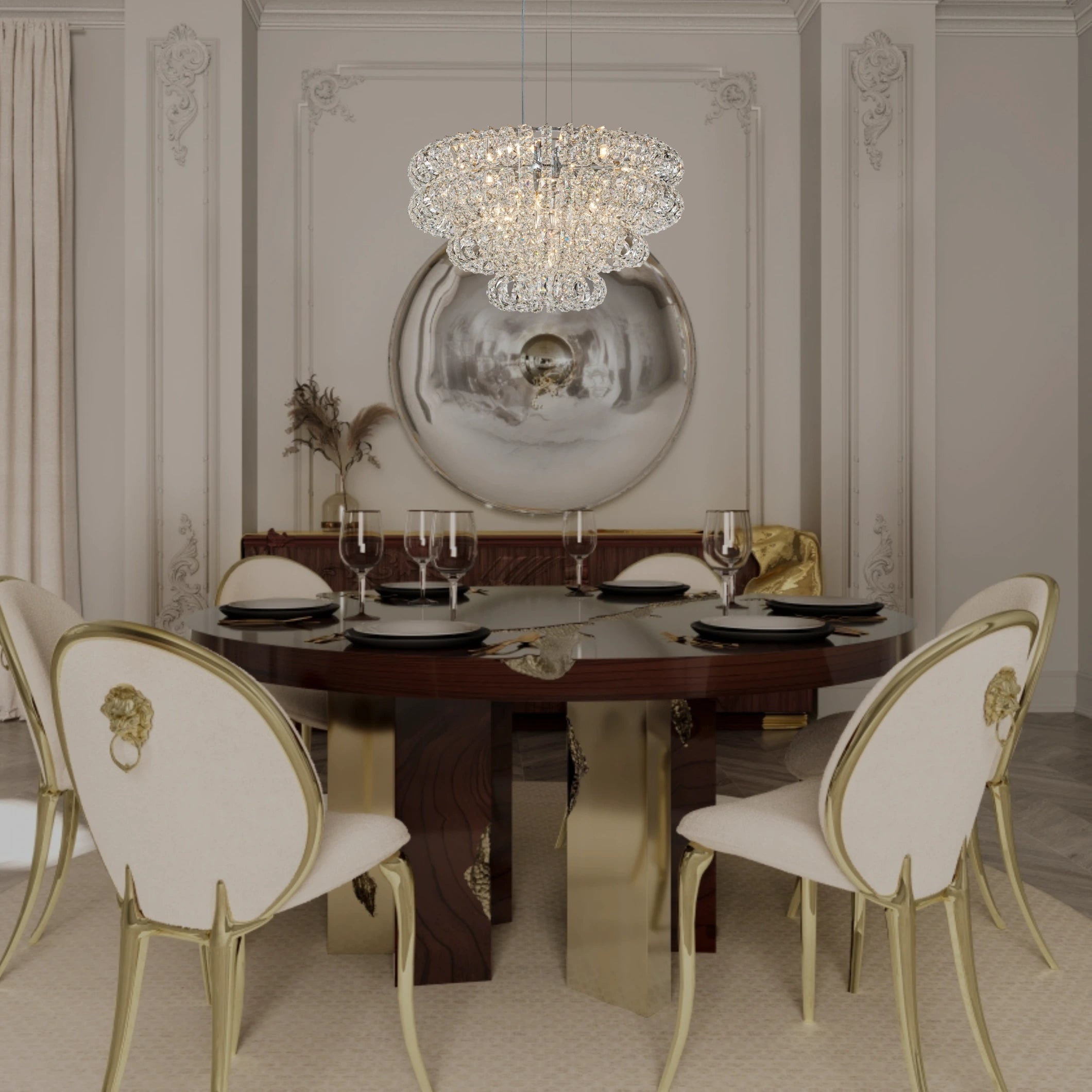 AMULETTE 4 TIER CHANDELIER