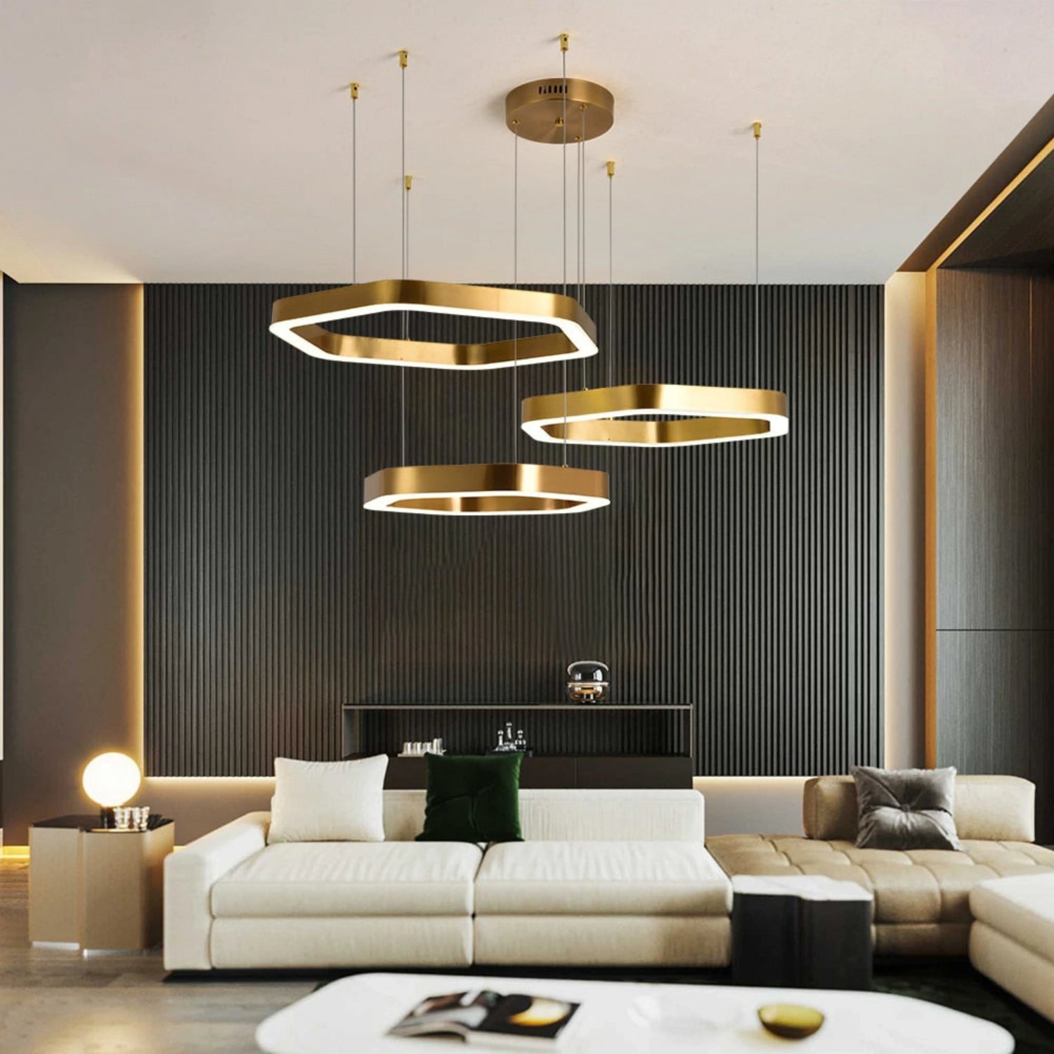 Bedazzled 3 Tier Chandelier - Chandeliers
