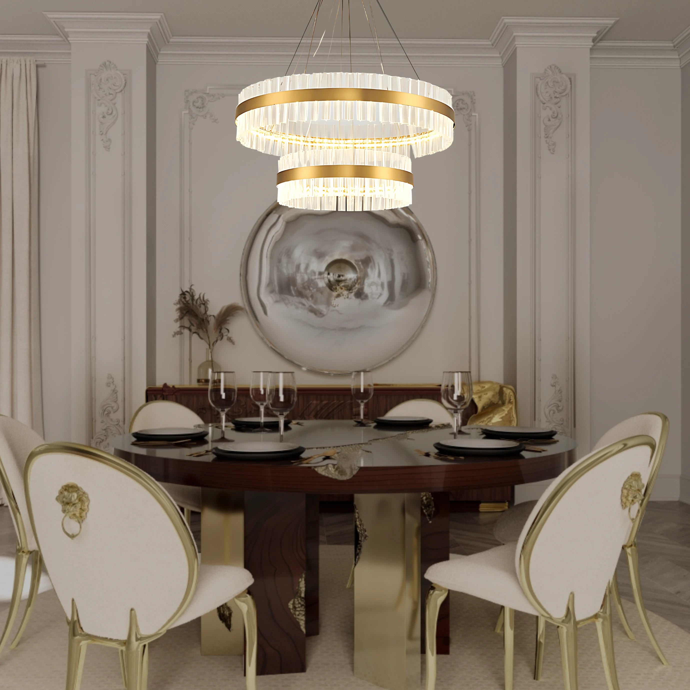 THE ENCHANTE 2 TIER CHANDELIER