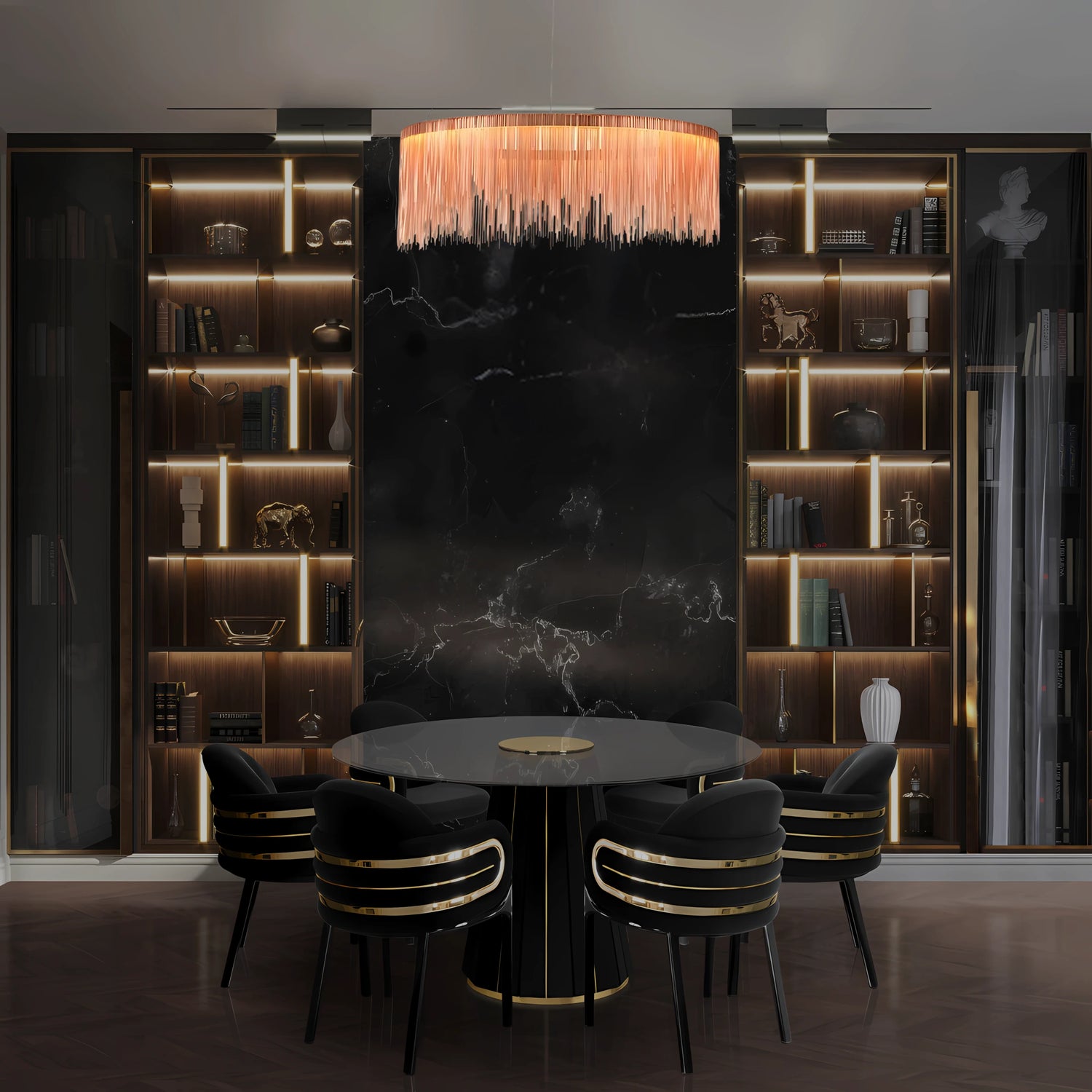 PHOENIX HALO CHANDELIER
