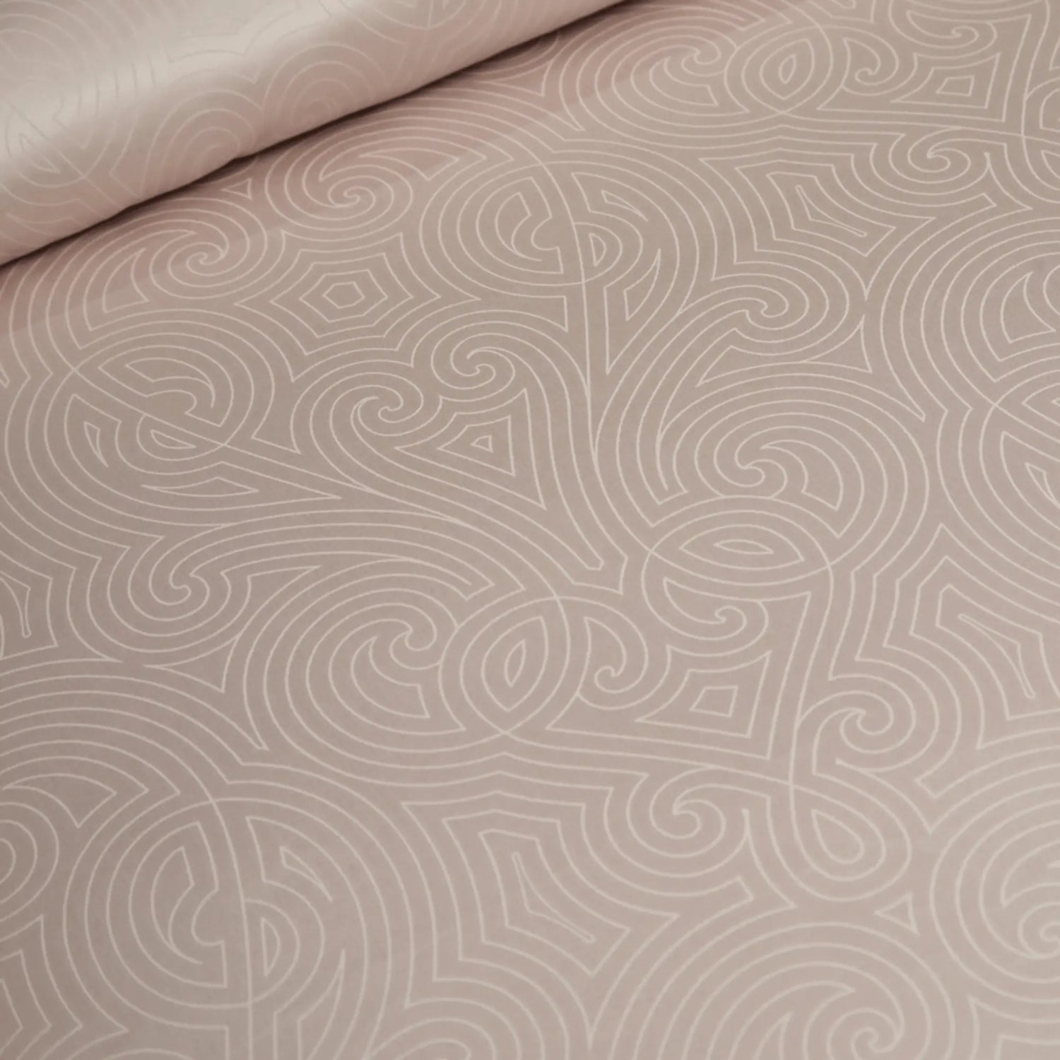 CHAMPAGNE PEARL HARMONY 1400 THREAD COUNT DUVET COVER &amp; SHAMS