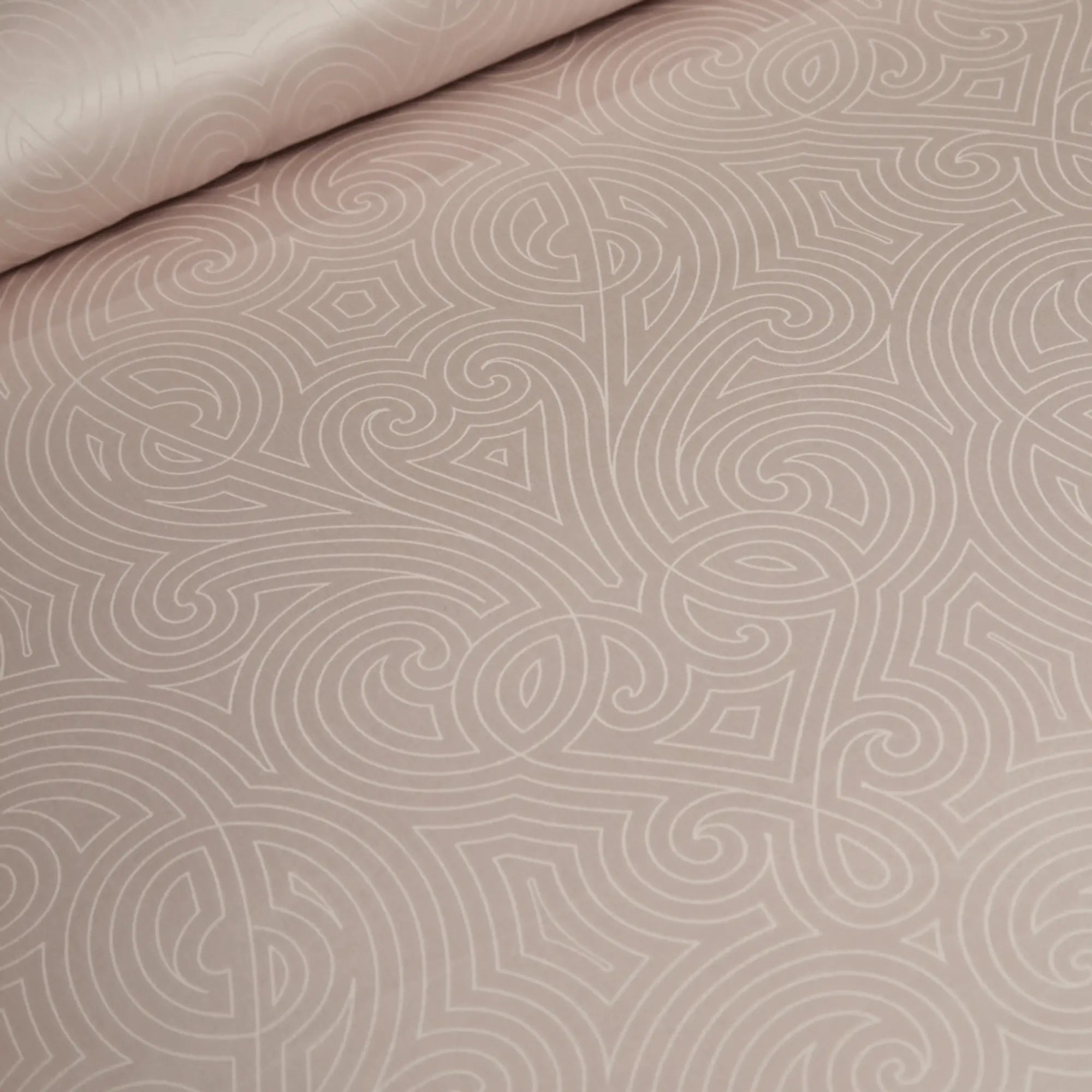 CHAMPAGNE PEARL HARMONY 1400 THREAD COUNT DUVET COVER &amp; SHAMS