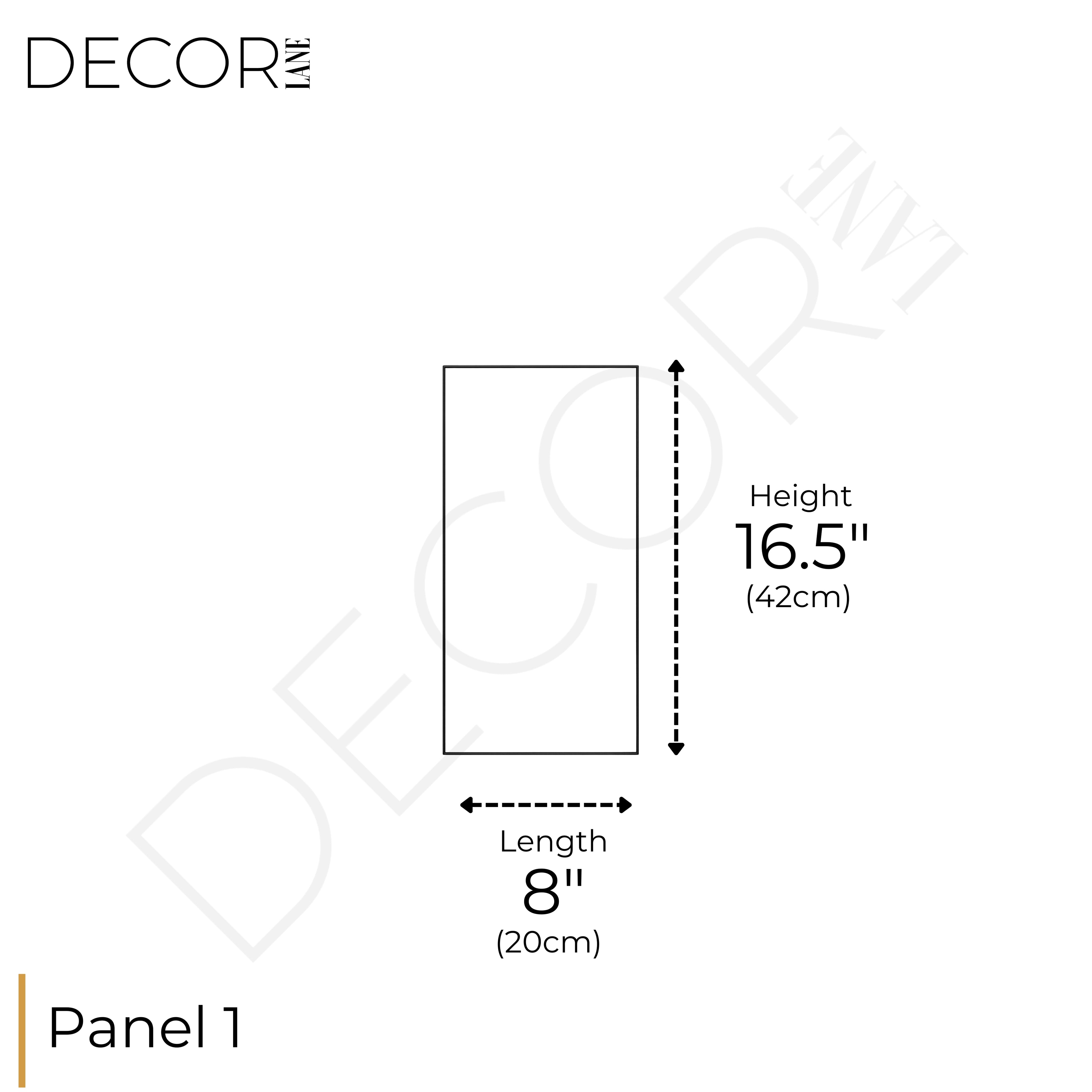 MODERN LUXE GRID WALL PANEL