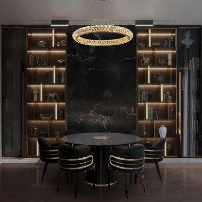 Aurelia Halo Chandelier - Chandeliers