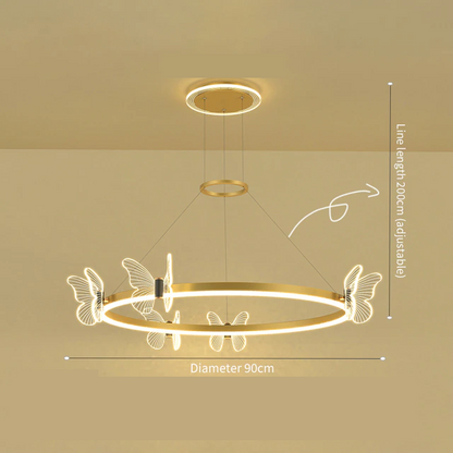 ÉCLAT SUCRÉ DES CIEUX CHANDELIER
