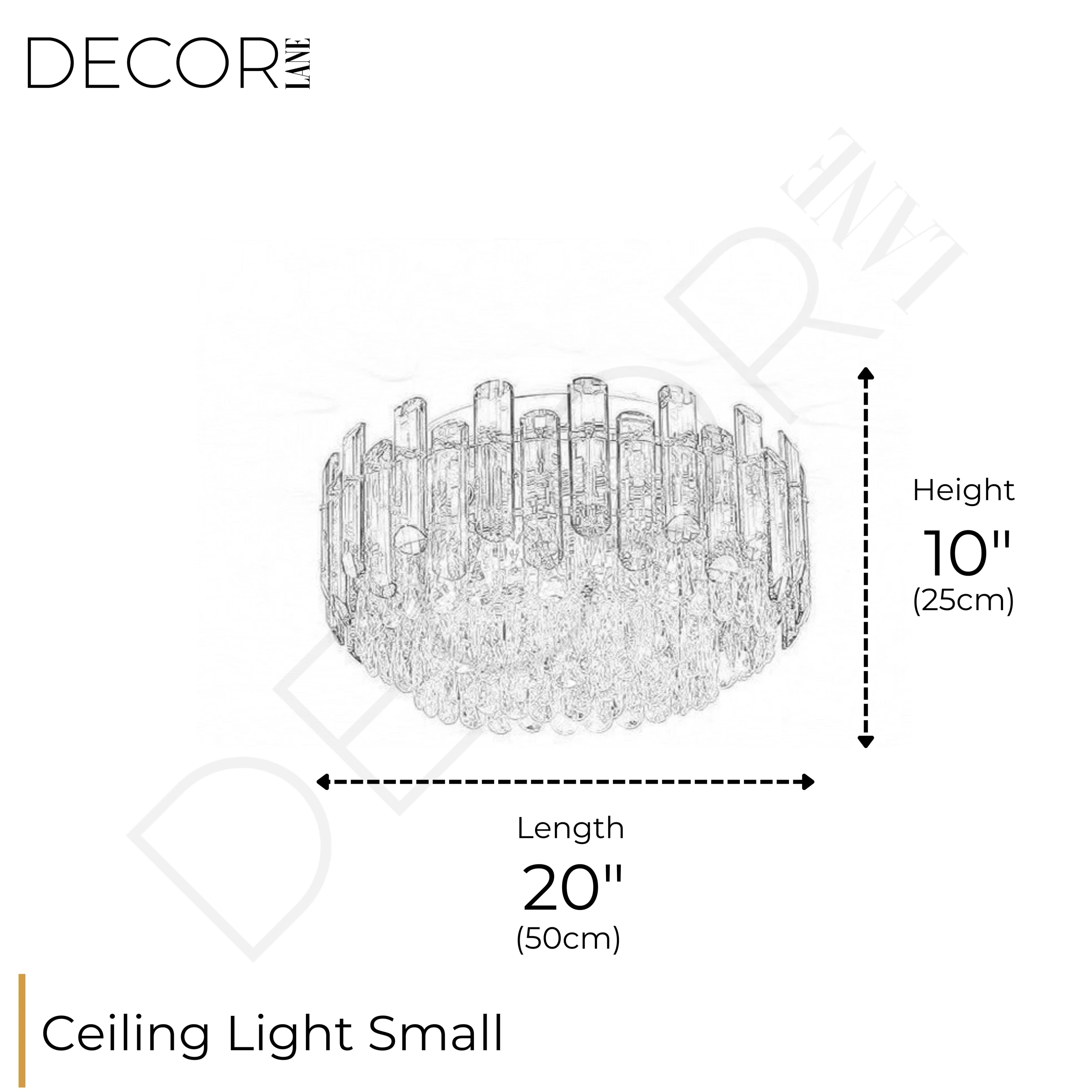 NUAGE FUMÉ CEILING LIGHT