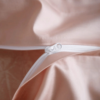 BLUSH PETALS 1000 THREAD COUNT DUVET COVER &amp; SHAMS
