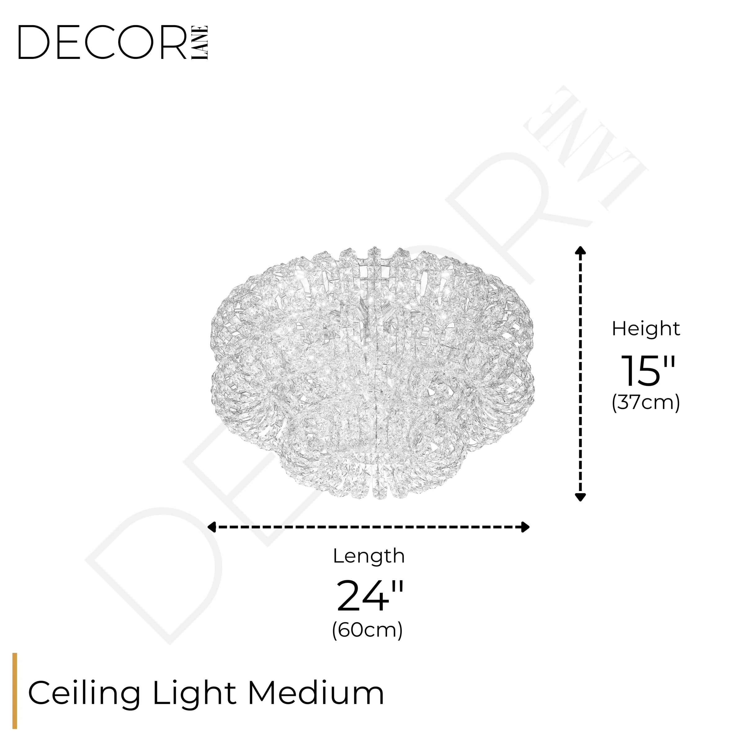 AMULETTE 3 TIER CEILING LIGHT