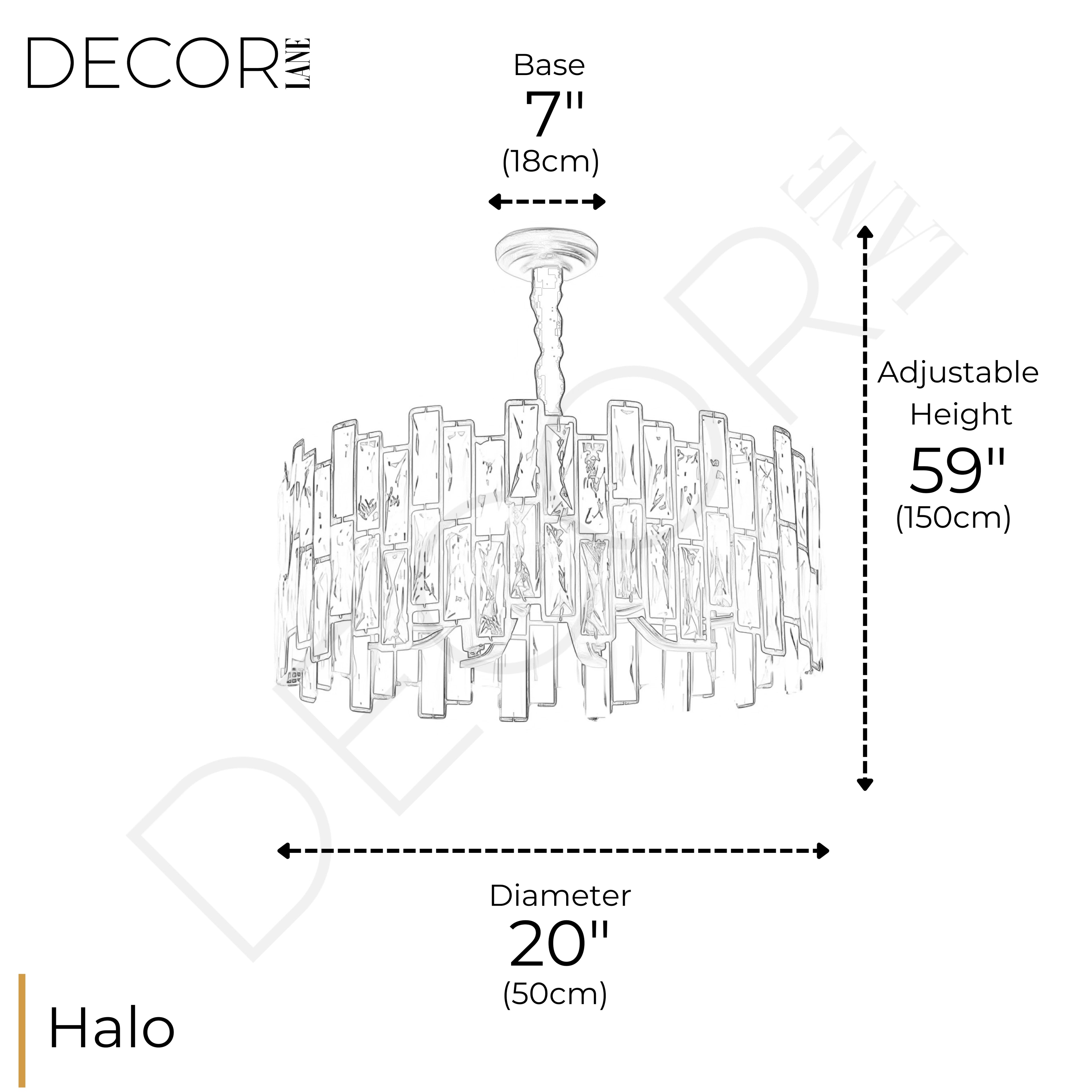 AXION HALO CHANDELIER
