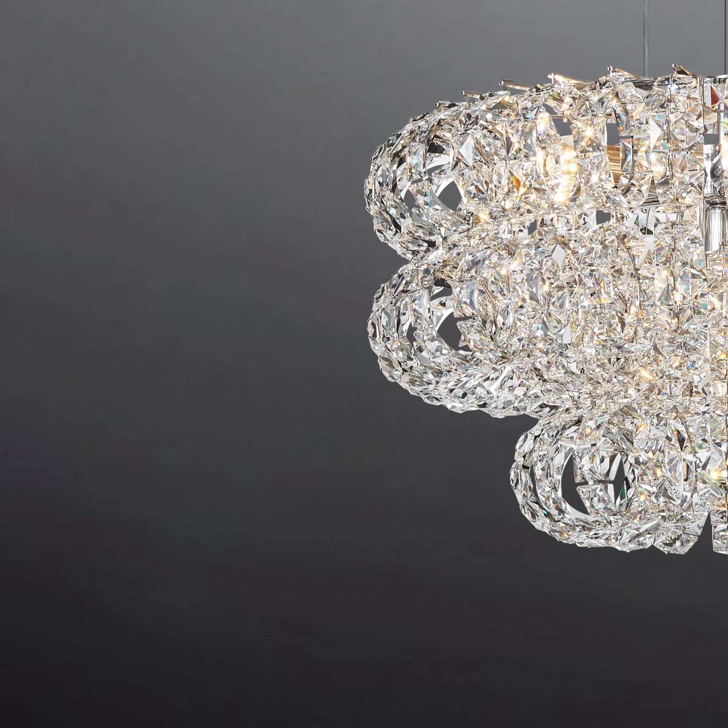 AMULETTE 3 TIER CHANDELIER