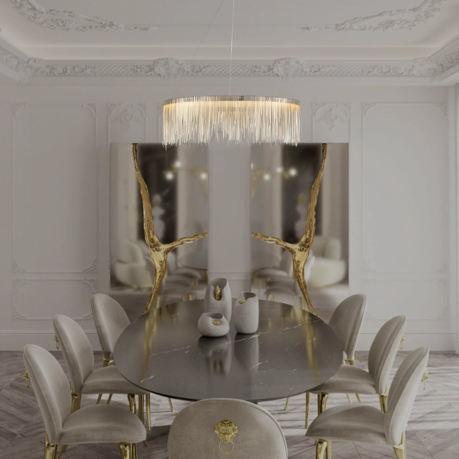 PHOENIX HALO CHANDELIER