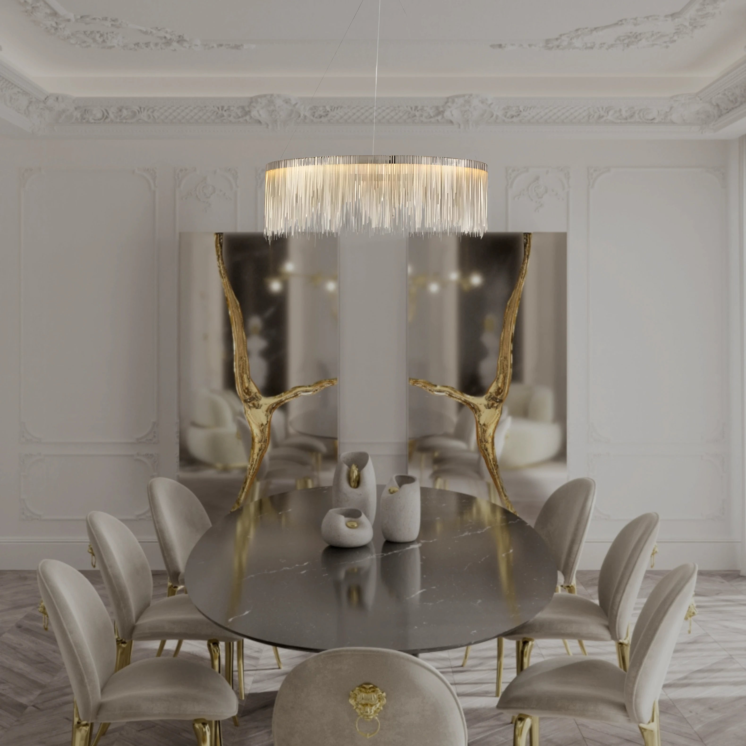 PHOENIX HALO CHANDELIER
