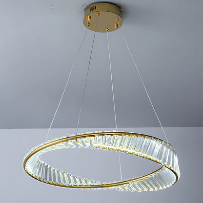 THE MOBIUS STRIP HALO CHANDELIER