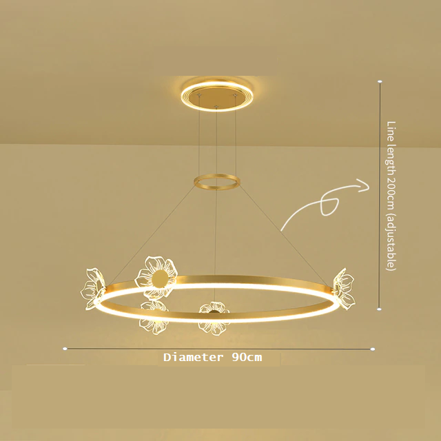 ÉCLAT SUCRÉ DES CIEUX CHANDELIER