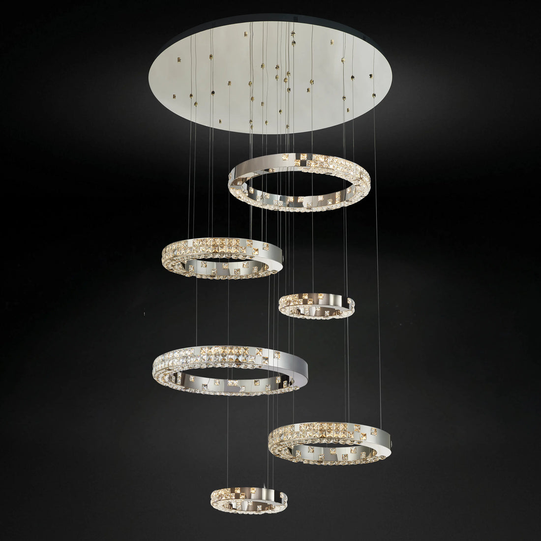 LUMIÉRE DE CARTIER STAIRCASE CHANDELIER