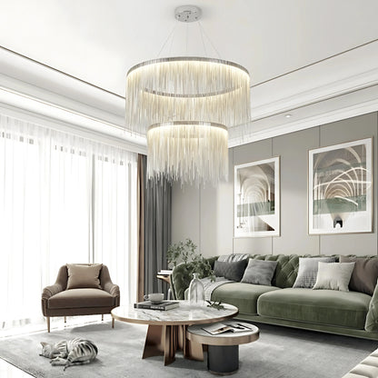 PHOENIX 2 TIER CHANDELIER