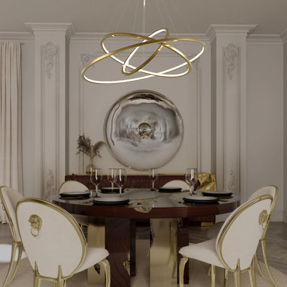 CIRCLE OF LIFE 3 TIER CHANDELIER