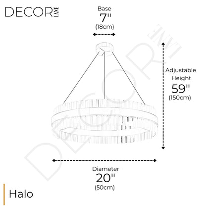 THE ENCHANTE HALO CHANDELIER