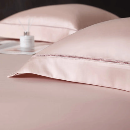BLUSH ROSE HARMONY 2000 THREAD COUNT DUVET COVER &amp; SHAMS
