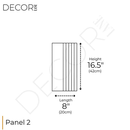 MODERN LUXE GRID WALL PANEL
