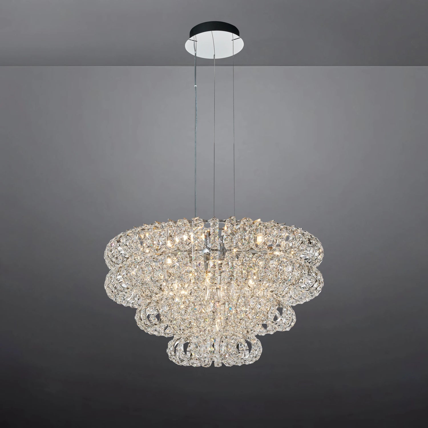 AMULETTE 4 TIER CHANDELIER