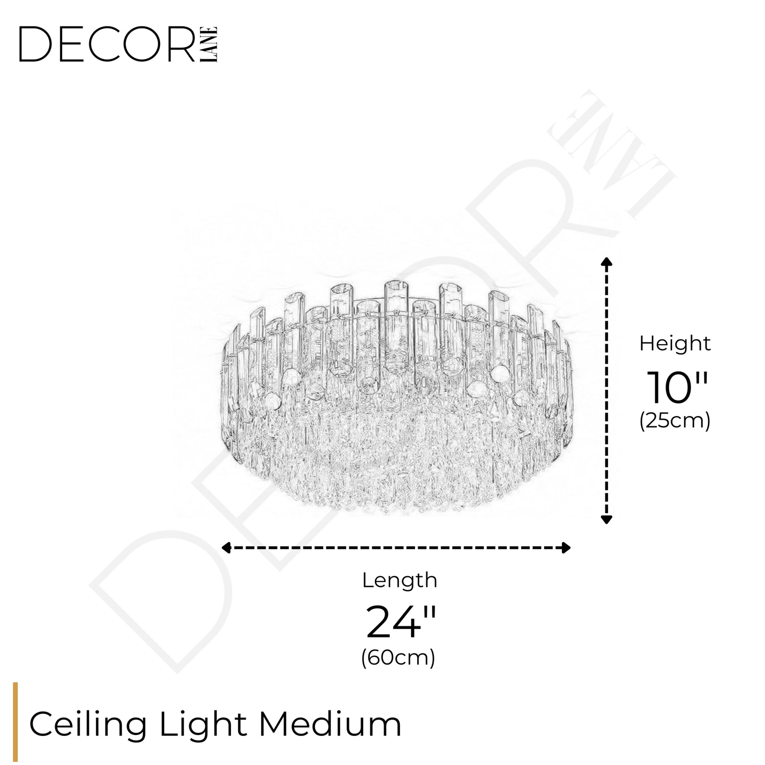 NUAGE FUMÉ CEILING LIGHT