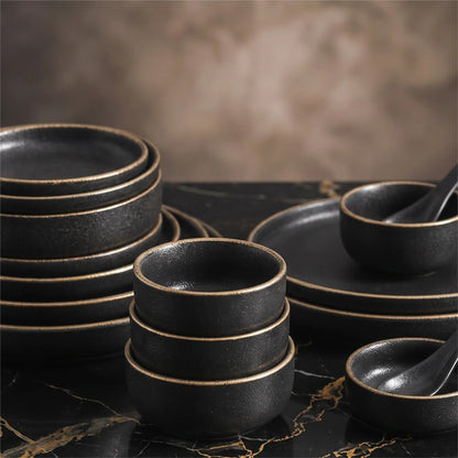 RIGOROUS BLACK DINING COLLECTION