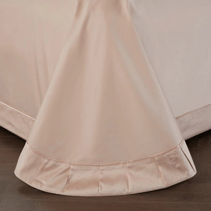 CHAMPAGNE PEARL HARMONY 1400 THREAD COUNT DUVET COVER &amp; SHAMS