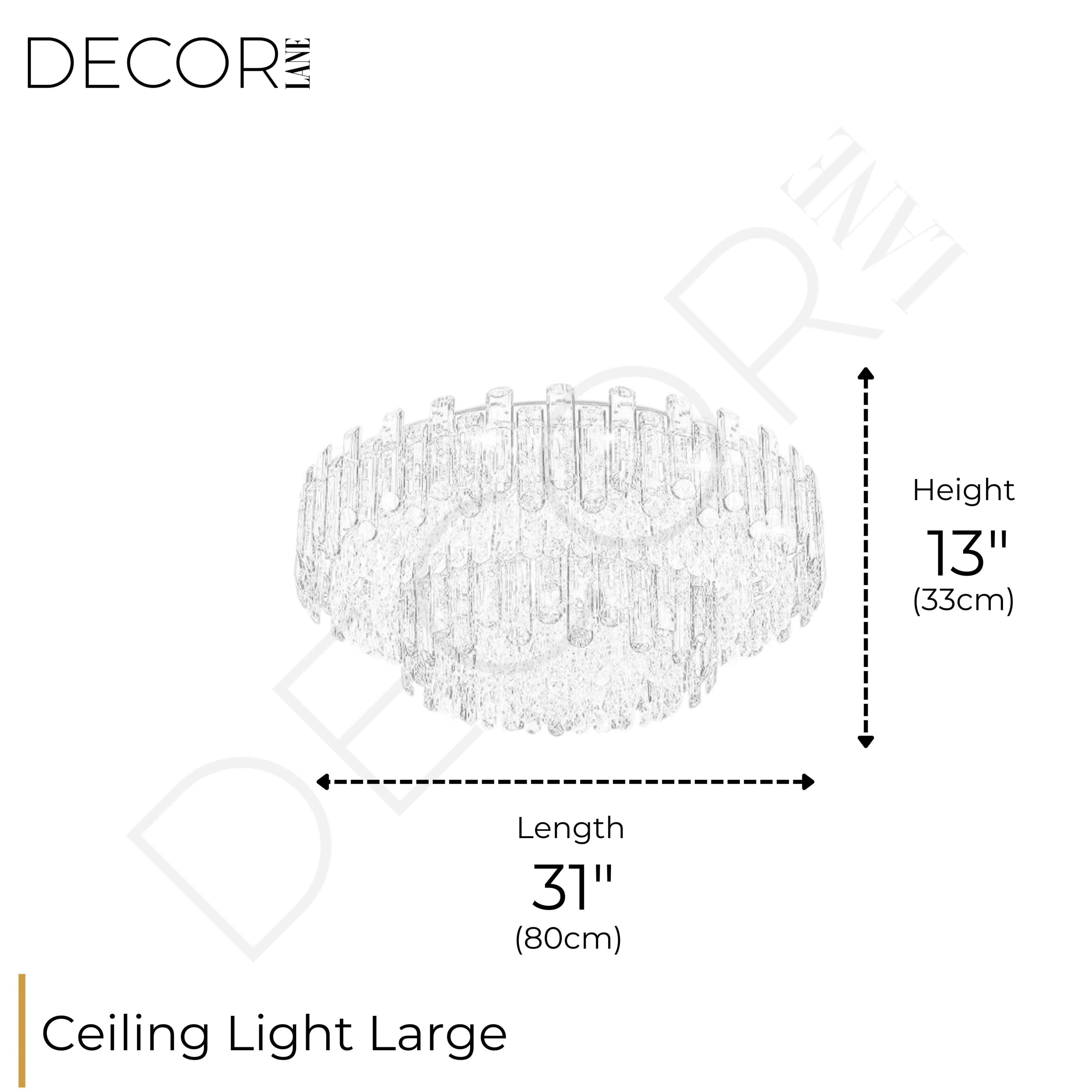 NUAGE FUMÉ CEILING LIGHT