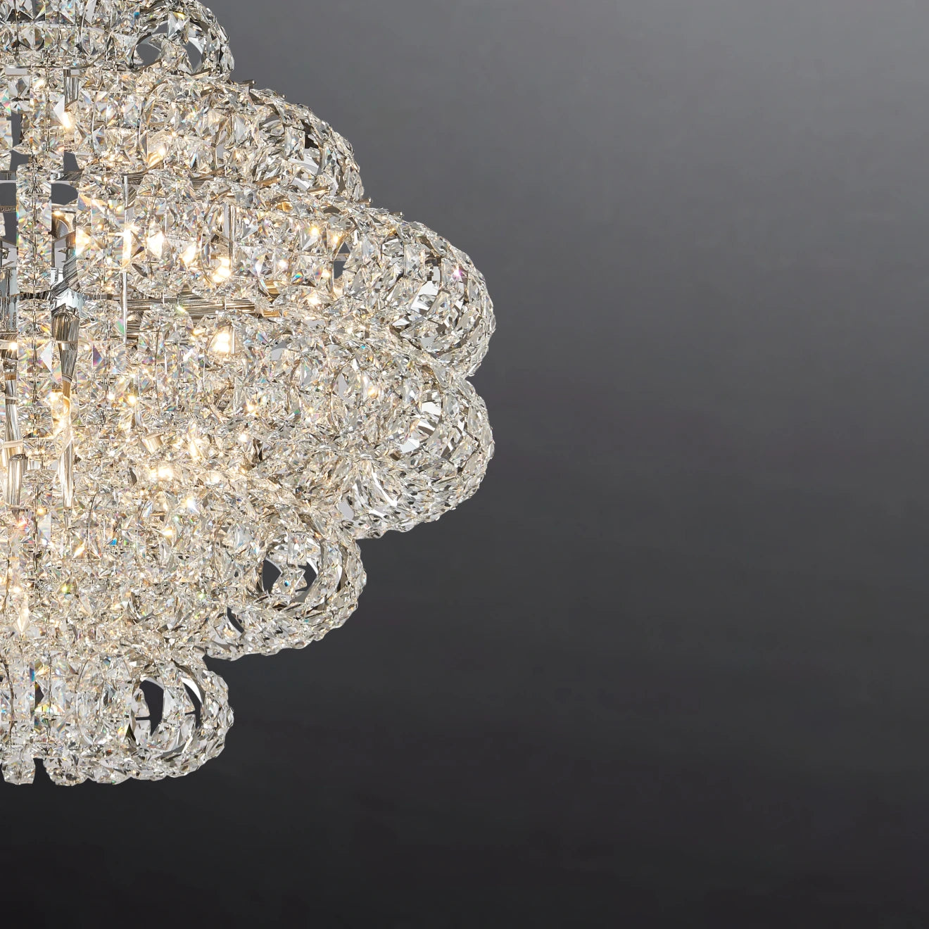 AMULETTE 6 TIER CHANDELIER