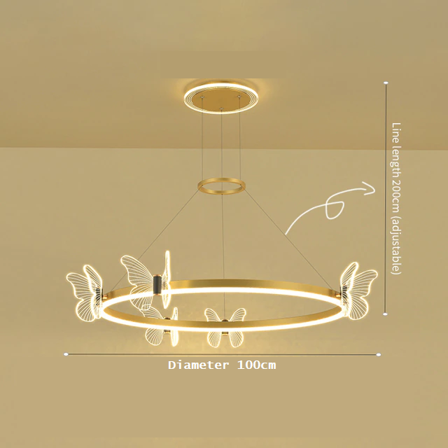 ÉCLAT SUCRÉ DES CIEUX CHANDELIER