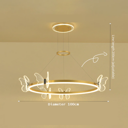 ÉCLAT SUCRÉ DES CIEUX CHANDELIER