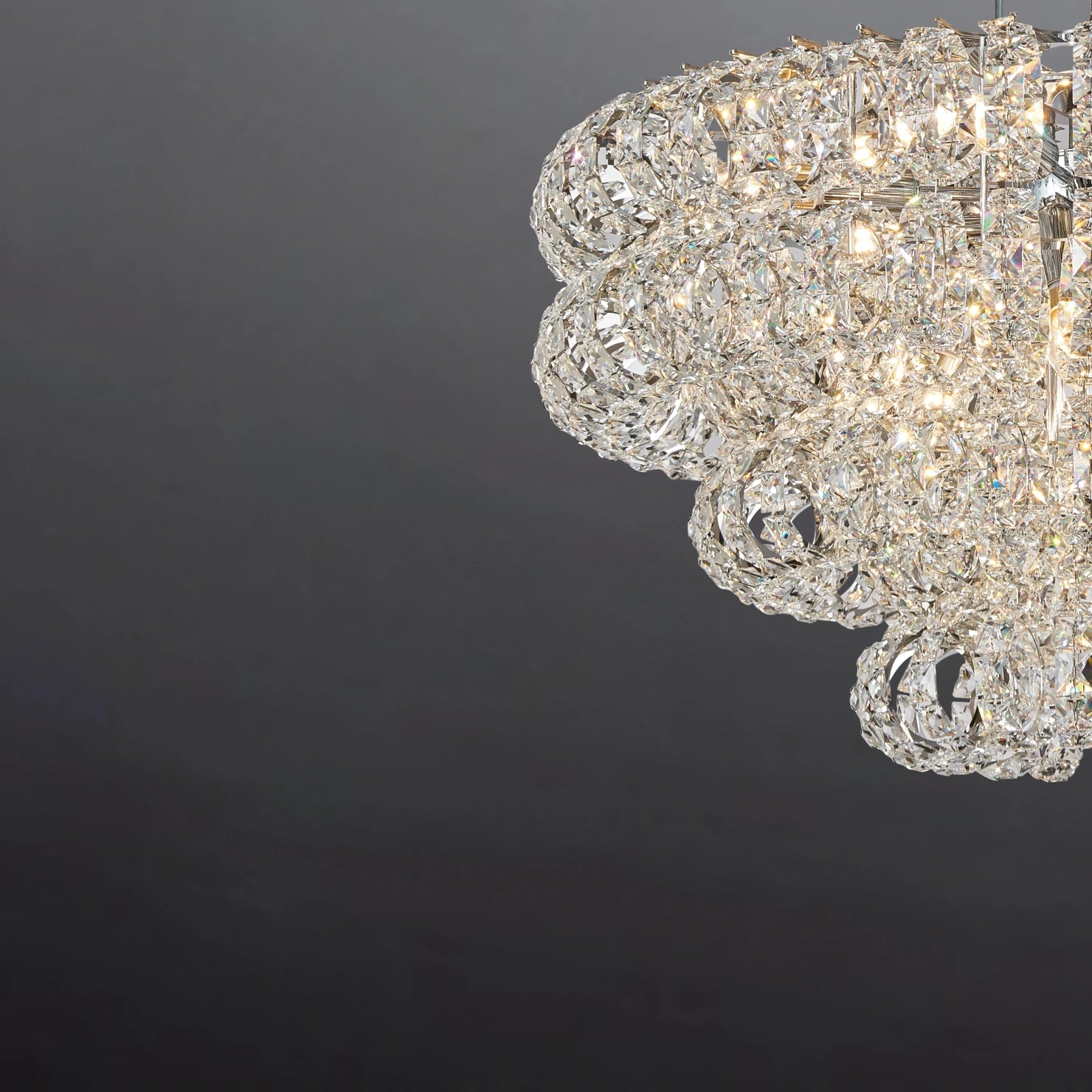 AMULETTE 4 TIER CHANDELIER