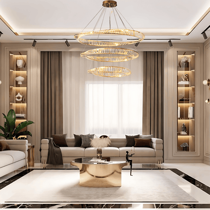 THE MOBIUS STRIP CHANDELIER