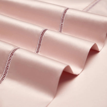 BLUSH ROSE HARMONY 2000 THREAD COUNT DUVET COVER &amp; SHAMS